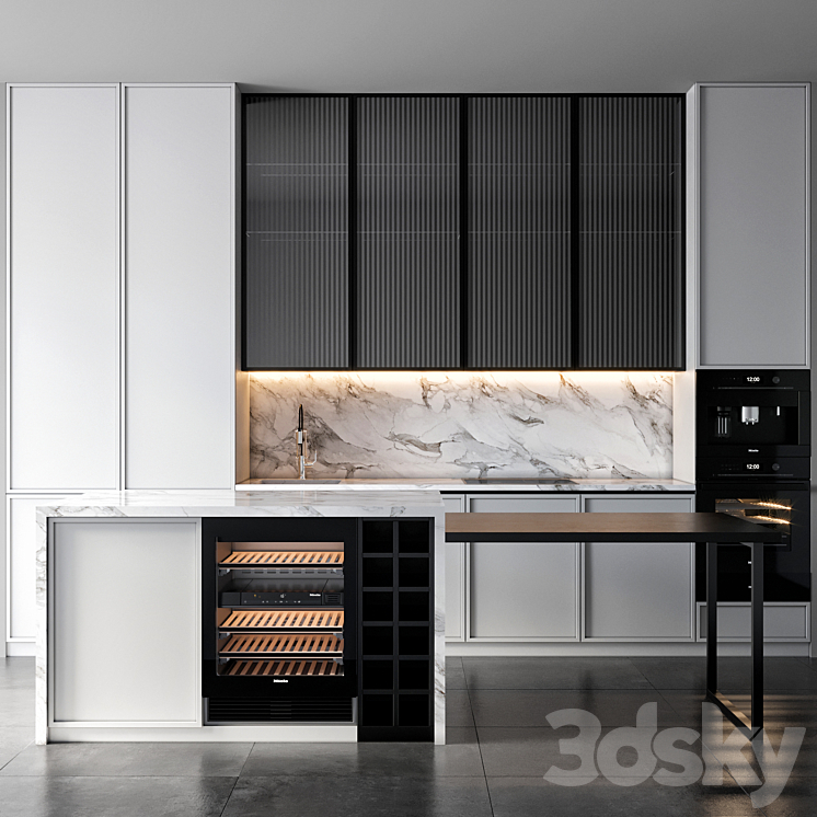 kitchen 47 3DS Max Model - thumbnail 1