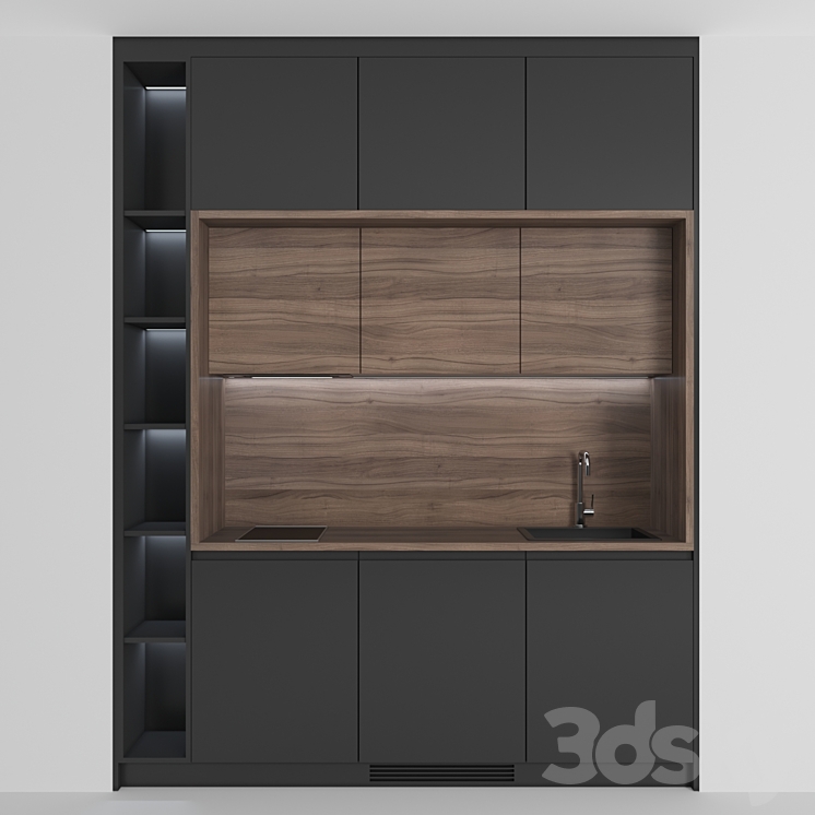 Kitchen 50 3DS Max - thumbnail 1