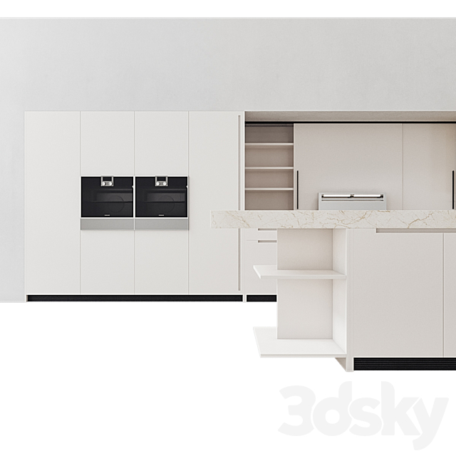 Kitchen 54 3DSMax File - thumbnail 3