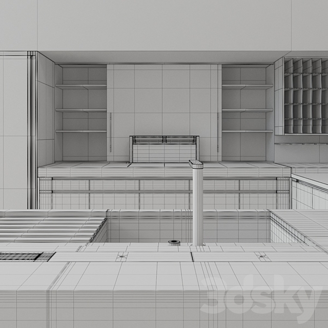 Kitchen 54 3DSMax File - thumbnail 4