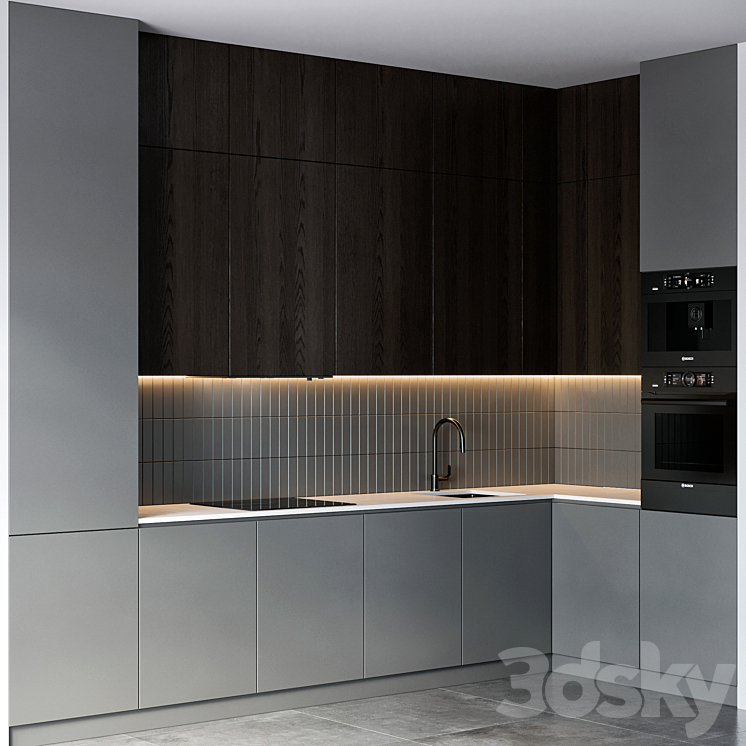 kitchen 59 3DS Max - thumbnail 1