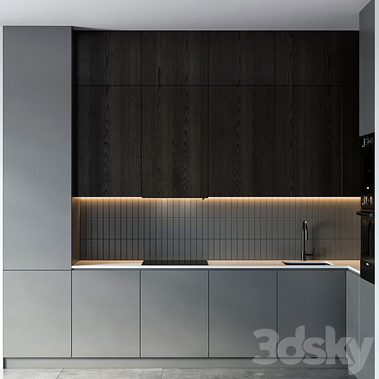 kitchen 59 3DS Max - thumbnail 2