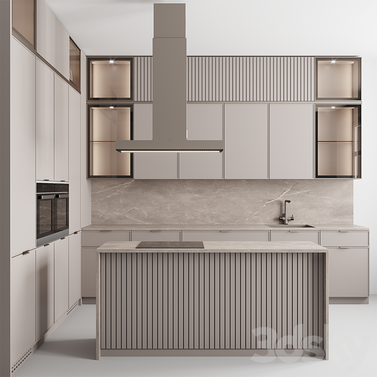 Kitchen ?63 VRay 3DS Max - thumbnail 1