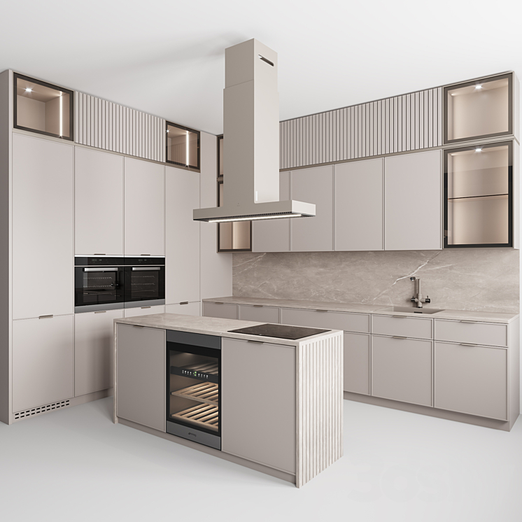 Kitchen ?63 VRay 3DS Max - thumbnail 2