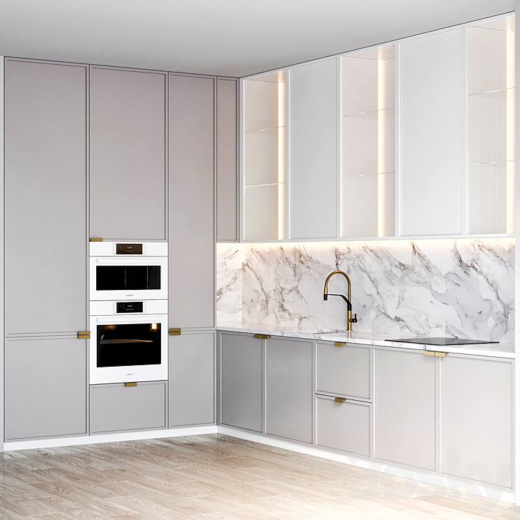 kitchen 64 3DS Max Model - thumbnail 2