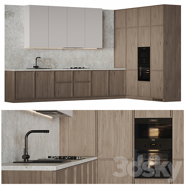 Kitchen 74 3ds Max - thumbnail 1