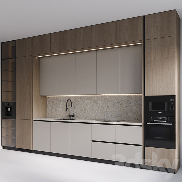 Kitchen 8 3ds Max - thumbnail 2