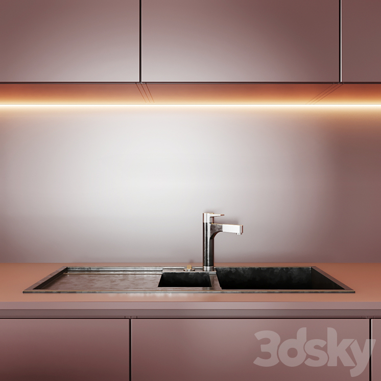 Kitchen 9 3DS Max - thumbnail 2