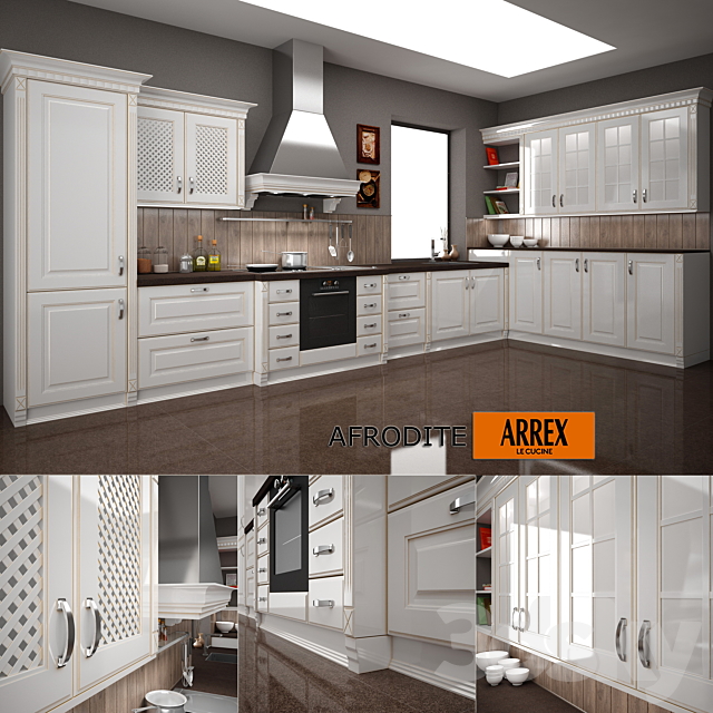 Kitchen AFRODITE f-ARREX 3DSMax File - thumbnail 1