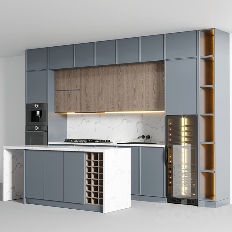 Kitchen Appliance Bosch Kitchen No 18 3DS Max - thumbnail 2