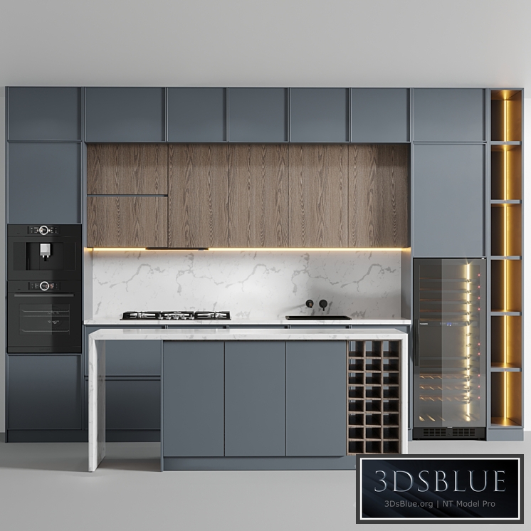 Kitchen Appliance Bosch Kitchen No 18 3DS Max - thumbnail 3