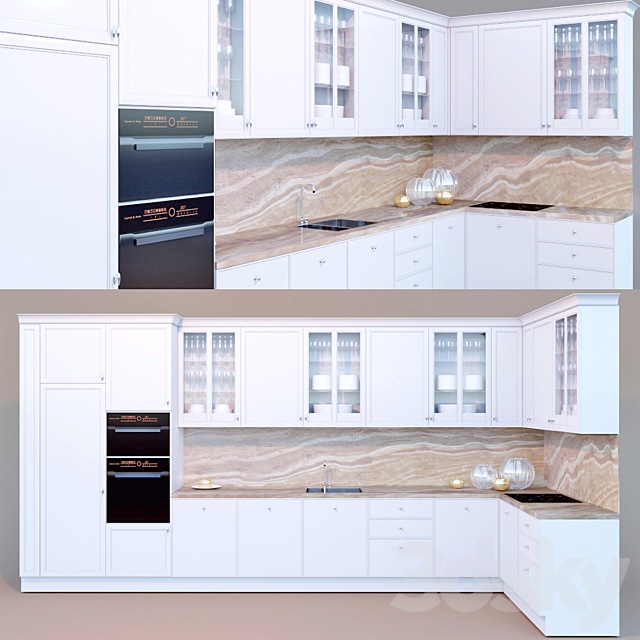 Kitchen Aster Avenue 3DSMax File - thumbnail 1