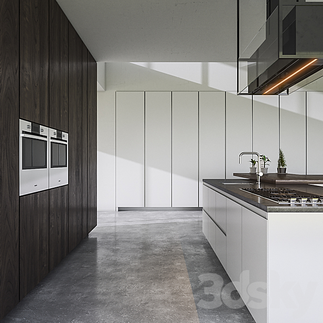 Kitchen BVA Mood Legno Rovere 3DSMax File - thumbnail 2