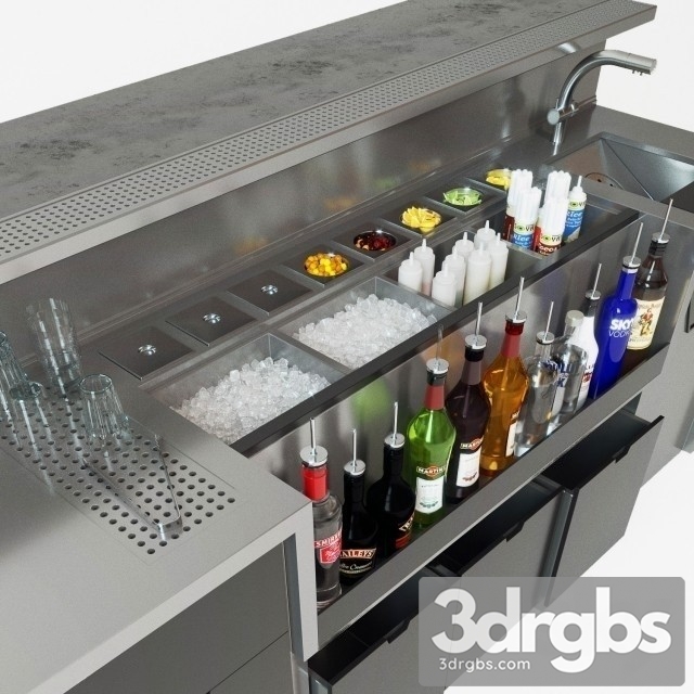 Bar Station 3dsmax Download - thumbnail 1