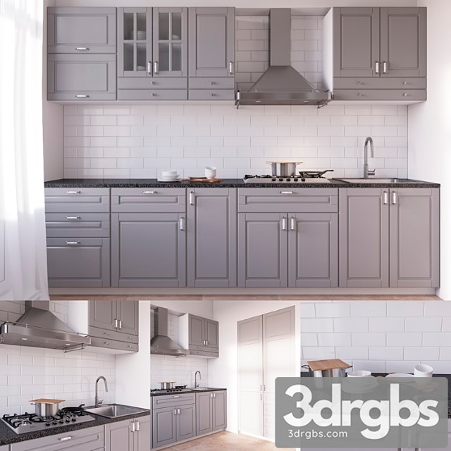 Bodbin kitchen 1 3dsmax Download - thumbnail 1