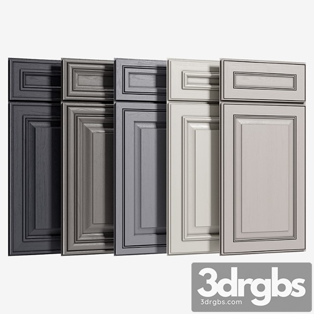 Cabinet doors set 1 3dsmax Download - thumbnail 1