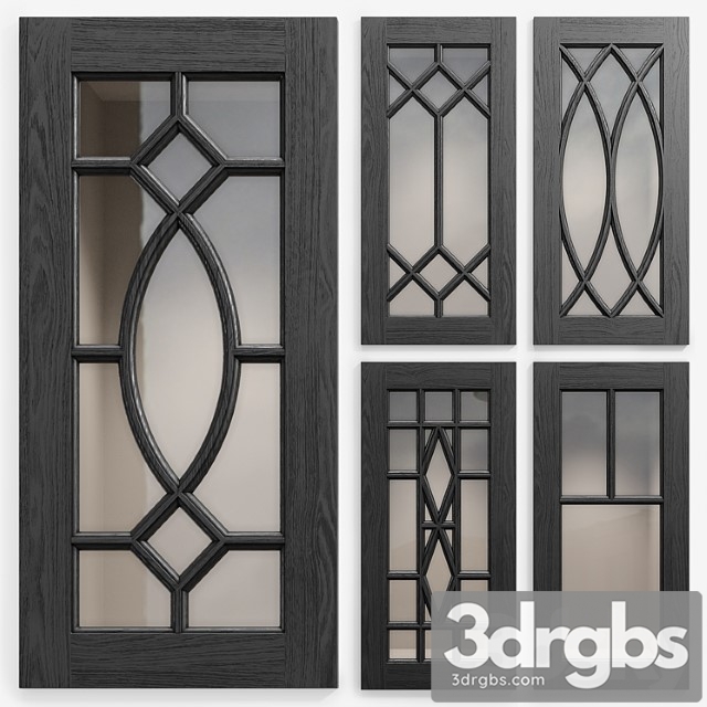 Cabinet doors set 6 3dsmax Download - thumbnail 1