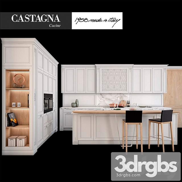 Castagna Cucine Princess 3dsmax Download - thumbnail 1