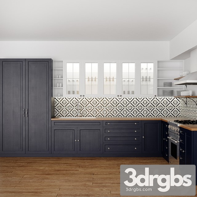 Classic Kitchen 28 3dsmax Download - thumbnail 1