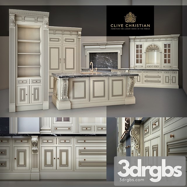 Clive Christian Architectural 1 3dsmax Download - thumbnail 1