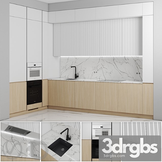 Direct kitchen rindr 3dsmax Download - thumbnail 1