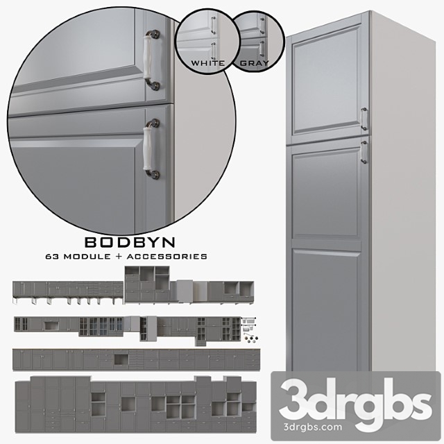 Ikea bodbyn_22 3dsmax Download - thumbnail 1