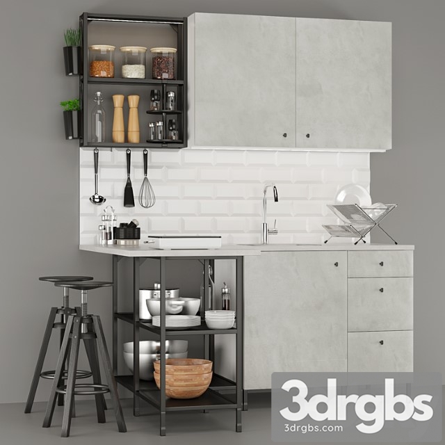 Ikea enhet kitchen - thumbnail 1