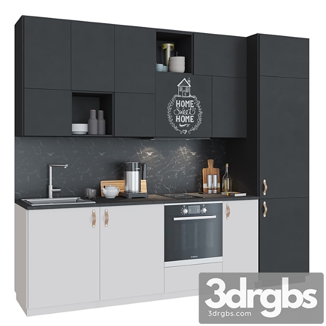 Ikea kitchen 3dsmax Download - thumbnail 1