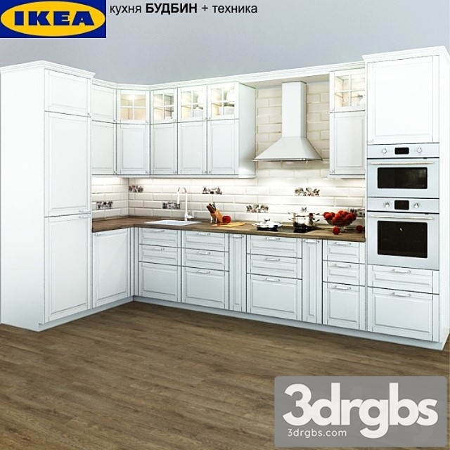 Ikea Kukhnia Budbin 3dsmax Download - thumbnail 1