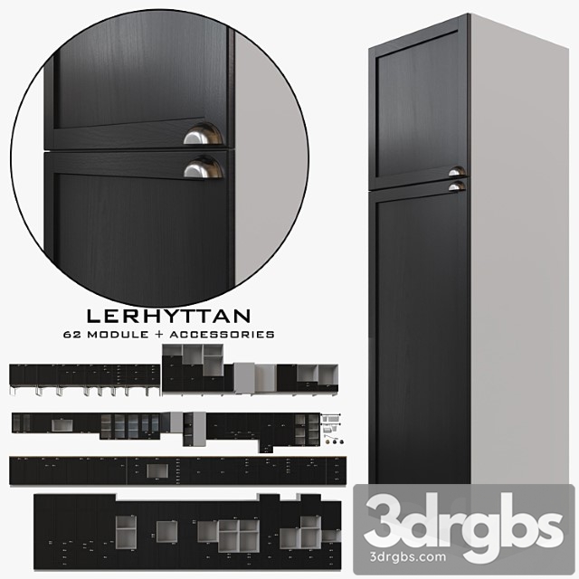 Ikea lerhyttan 3dsmax Download - thumbnail 1