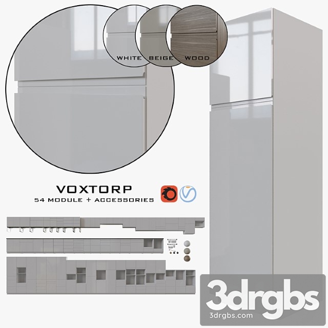 Ikea voxtorp 3dsmax Download - thumbnail 1