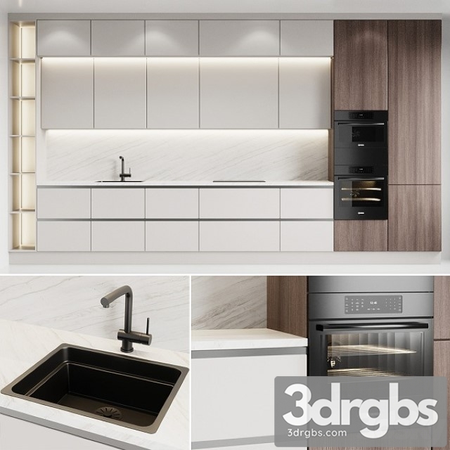 Kitchen 00001 3dsmax Download - thumbnail 1