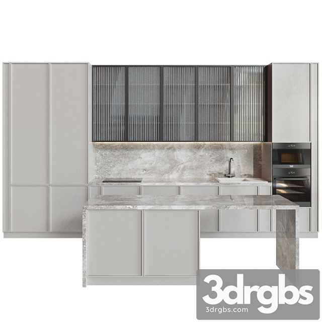 Kitchen 003 (refill) 3dsmax Download - thumbnail 1