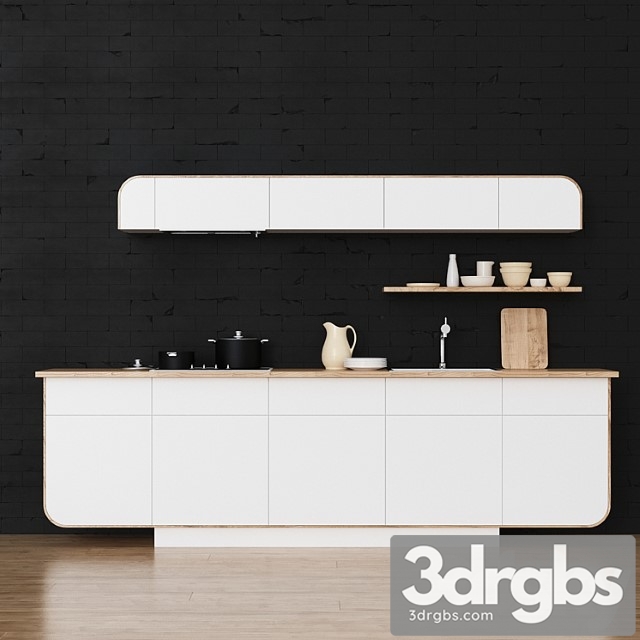 Kitchen 01 kitchen 3dsmax Download - thumbnail 1