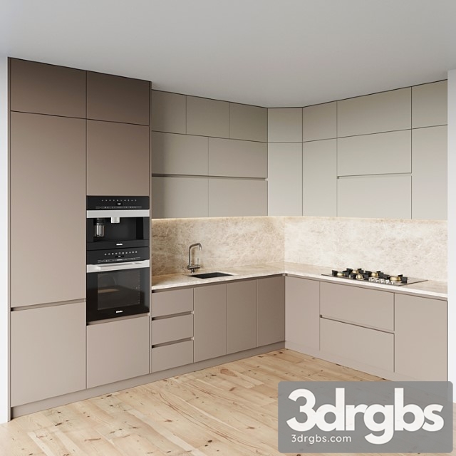 Kitchen 0109 3dsmax Download - thumbnail 1