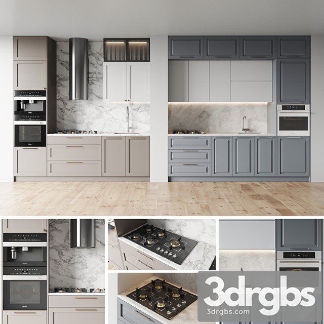 Kitchen 0119 3dsmax Download - thumbnail 1