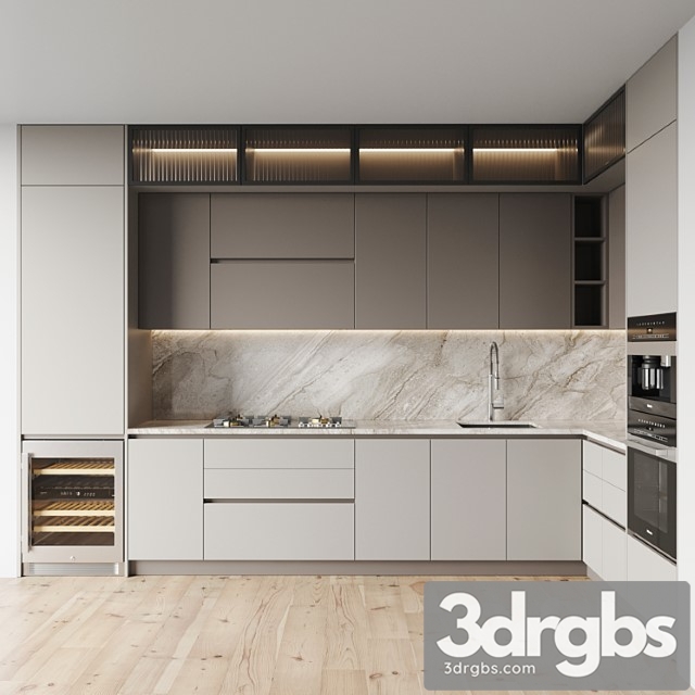 Kitchen 0125 3dsmax Download - thumbnail 1