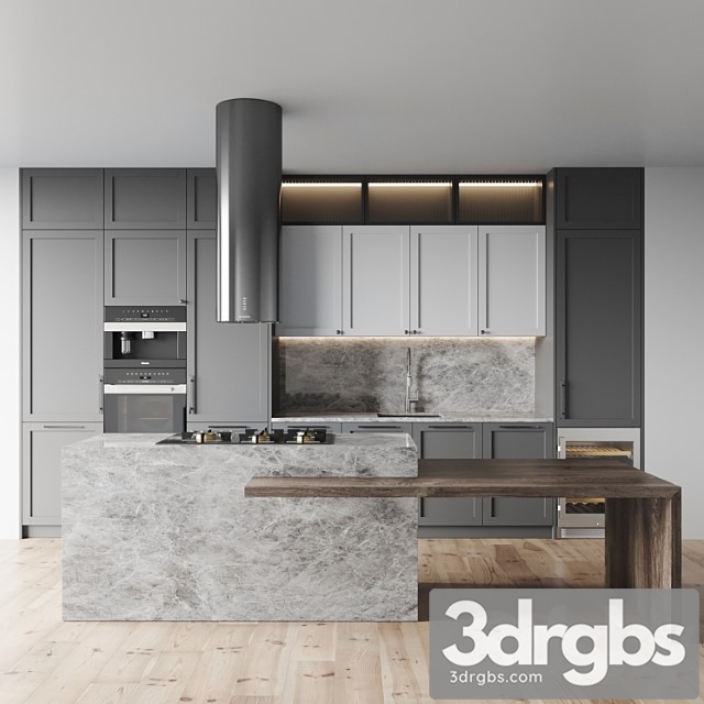 Kitchen 0137 3dsmax Download - thumbnail 1