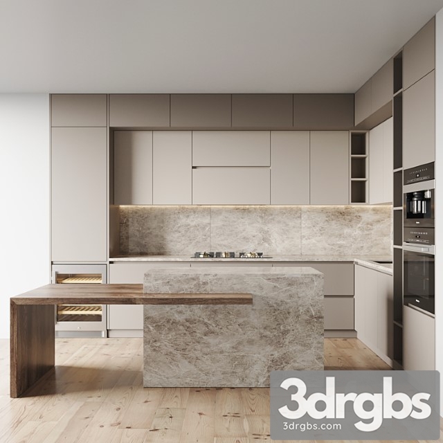 Kitchen 0144 3dsmax Download - thumbnail 1