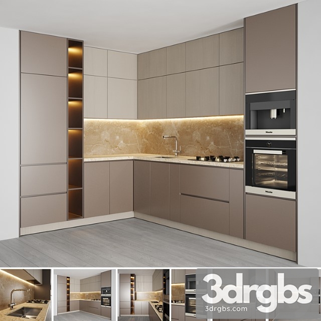 Kitchen 023 3dsmax Download - thumbnail 1