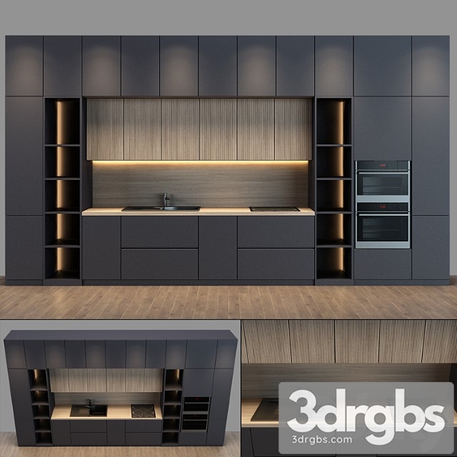 Kitchen 026 3dsmax Download - thumbnail 1