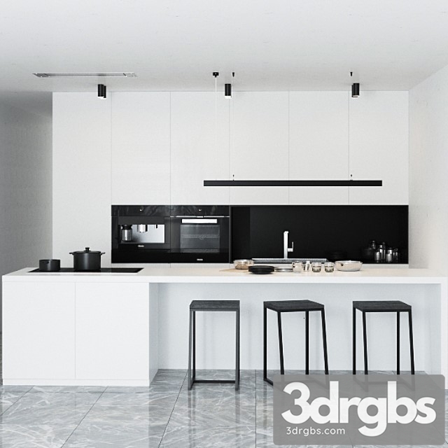 Kitchen 06 1 3dsmax Download - thumbnail 1