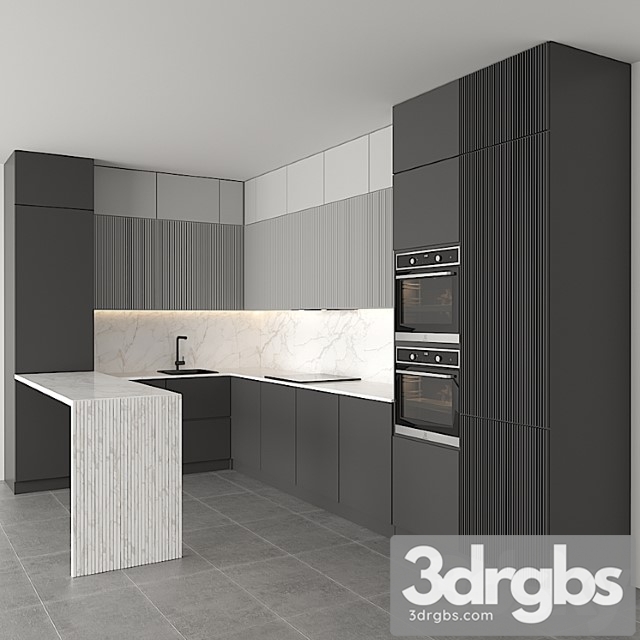 Kitchen 06 3dsmax Download - thumbnail 1