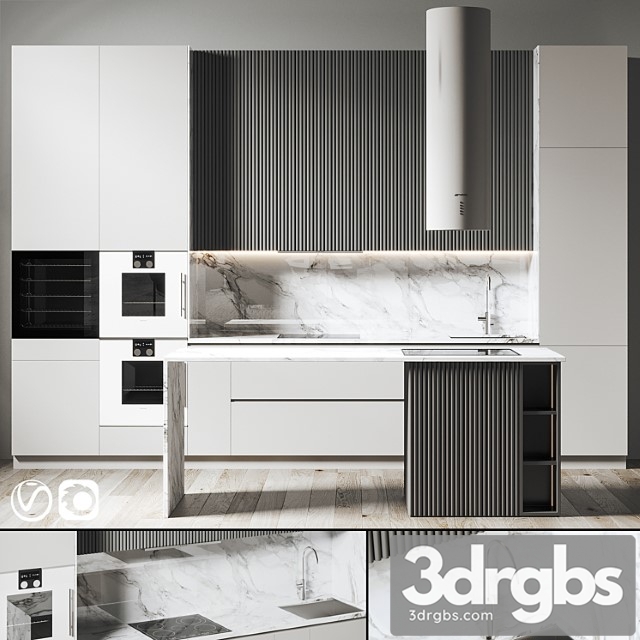 Kitchen 070 420x290h 3dsmax Download - thumbnail 1