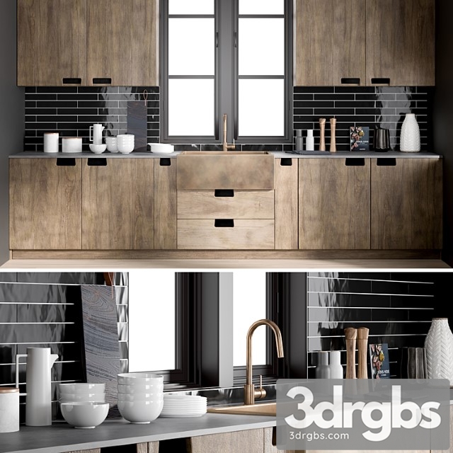 Kitchen 1 3dsmax Download - thumbnail 1