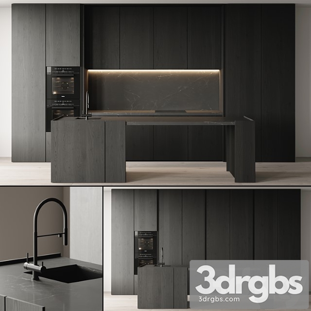 Kitchen 16 3dsmax Download - thumbnail 1