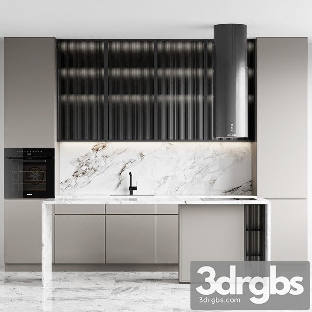 Kitchen 184 3dsmax Download - thumbnail 1