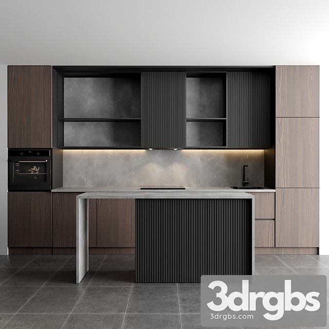 Kitchen 2 3dsmax Download - thumbnail 1