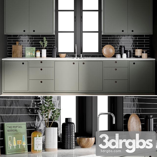 Kitchen 2_2 3dsmax Download - thumbnail 1