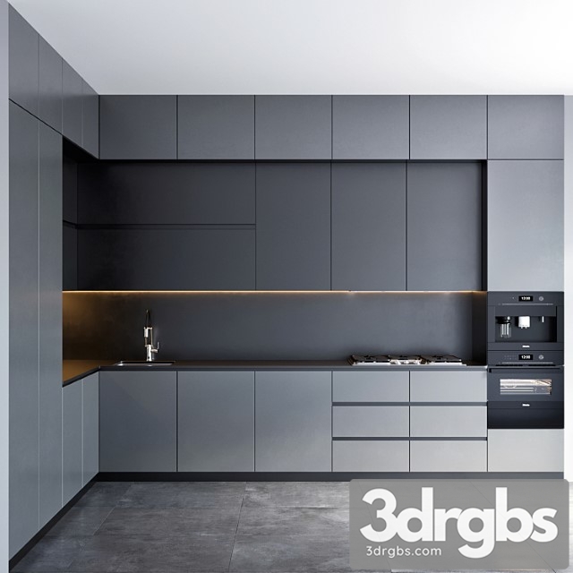 Kitchen 34 3dsmax Download - thumbnail 1